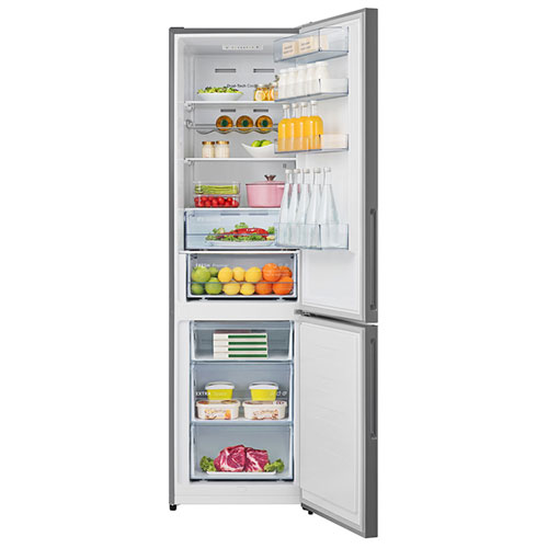 Combi Hisense RB438N4GX3 No Frost D cristal blanco