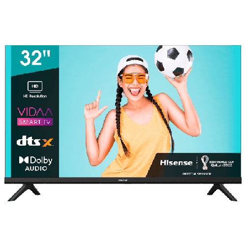 Televisor LED Hisense 32A4BG 32" Smart TV HD F