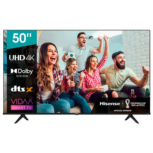 Televisor LED Hisense 50A6BG 50" Smart TV G 4K UHD