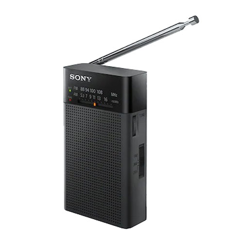 Radio Sony ICF-P27 pilas