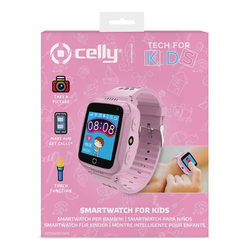 Celly Smartwarch for kids KIDSWATCHPK rosa