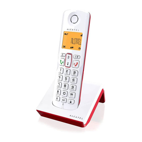 Teléfono DECT Alcatel S250 Rojo