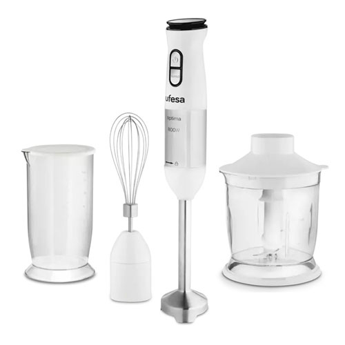 Batidora de mano Ufesa BP4562 800W accesorios