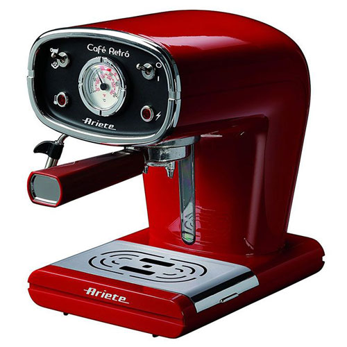 Cafetera Ariete retro 1388/30 900W 1 litro roja