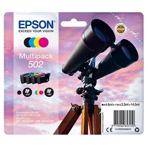 Tinta Epson 502 pack