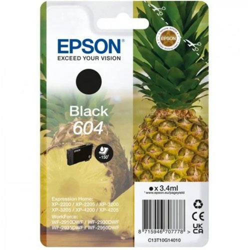 Tinta Epson 604 negro