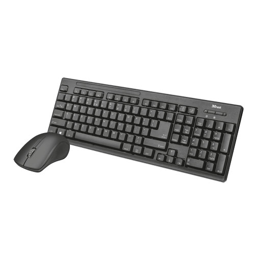 Teclado+ratón Wireless Trust ZIVA