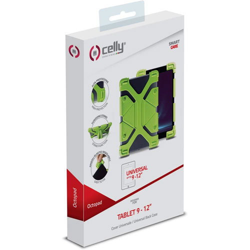 Funda de goma universal para tablet Celly OCTOPAD912GN