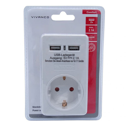 Adaptador Vivanco ref. 34422