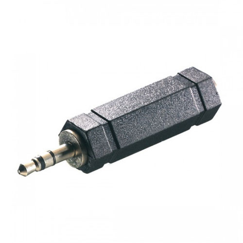 Adaptador Jack 3,5 mm a Jack 6,5 mm Vivanco Ref. 46065