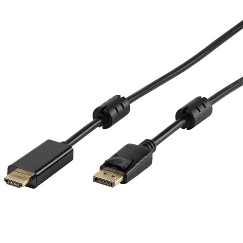 Cable Vivanco display port a HDMI 1.8 metros ref. 45343