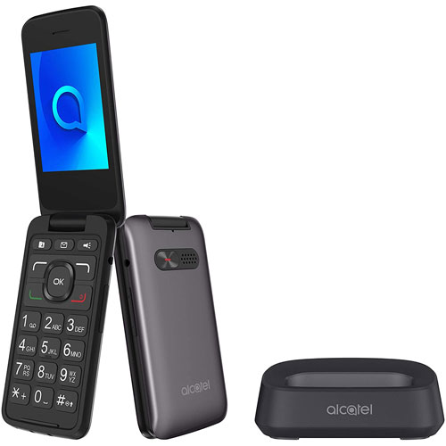 Móvil senior Alcatel 3026X silver
