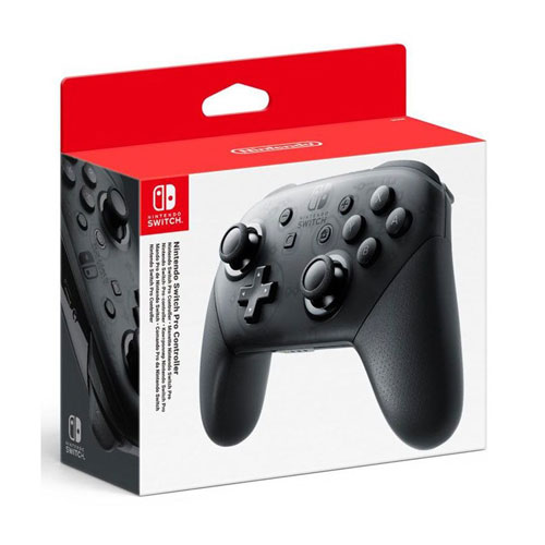 Mando Pro Controller Nintendo Switch Color Negro