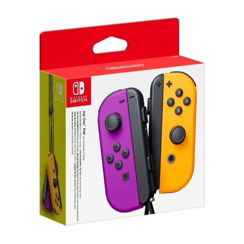 Mando Nintendo Switch Joy-Con Morado/Naranja