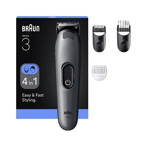 Afeitadora Braun AIO3500 autonomía 50 minutos