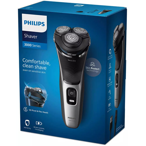 Afeitadora Philips S3143/00 sin cable autonomía 60 minutos