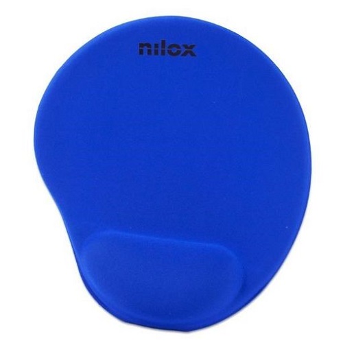 Alfombrilla ergonómica para ratón Nilox NXMPE02 Azul