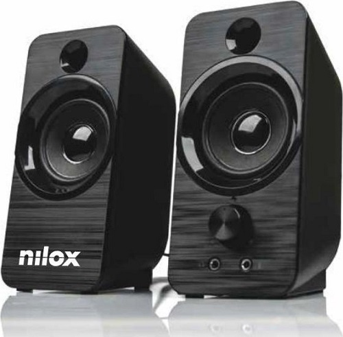 Altavoz para ordenador Nilox 2.0 6W USB NXAPC02