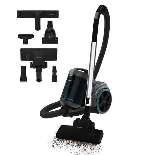 Aspirador sin bolsa Cecotec Conga Rockstar Multicyclonic XL PowerStyle 3,3 litros 900W ref.04467