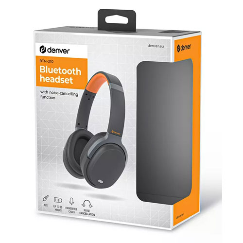 Auricular de diadema Denver BTN-210 bluetooth
