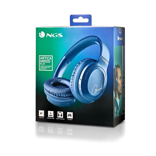 Auricular diadema NGS Artica Greed Azul