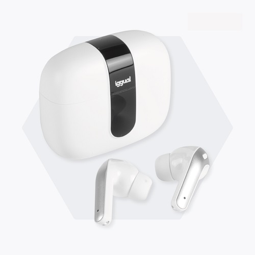 Auricular IGGUAL BT Blanco IGG319352 bluetooth