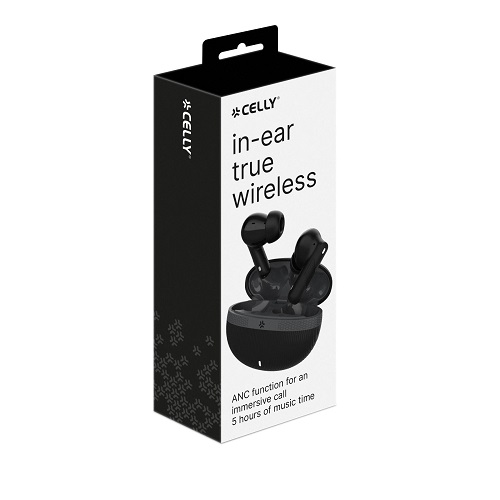 Auriculares inalámbricos Celly In Ear FEATSOUNDBK