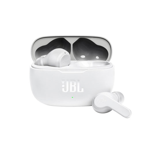 Auriculares JBL Wave 200TWS bluetooth blanco