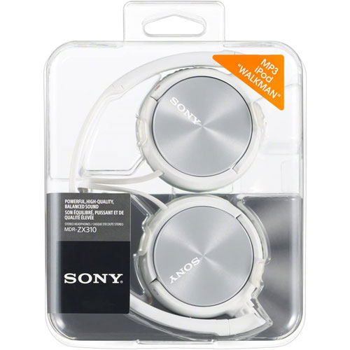 Auriculares Sony MDRZX310APW Blanco con cable