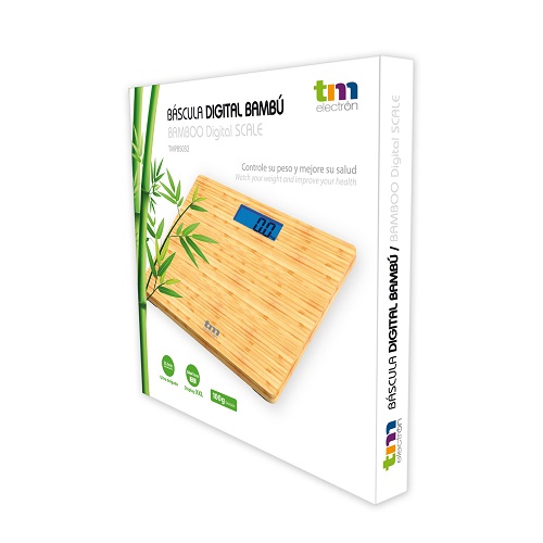 Báscula digital TM Bambú TMPBS032