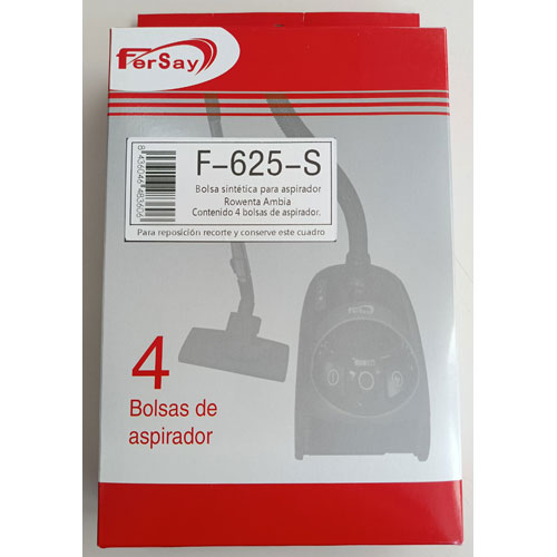 Bolsa para aspiradora Rowenta Ambia Fersay F-625S