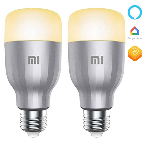 Bombilla inteligente Xiaomi Smart Bulb RGB Pack x2