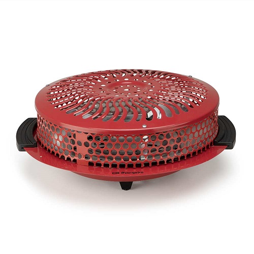 Brasero eléctrico Orbegozo BR 90 900W Rojo