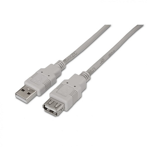 Cable alargador Aisens USB 3 metros gris A101-0014
