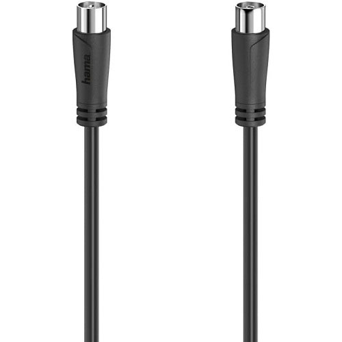 Cable de antena HAMA 205052 90db 1,5 metros Negro