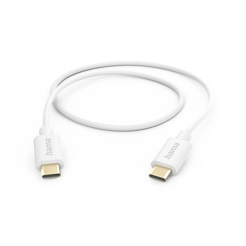 Cable de carga HAMA USB-C a USB-C 1 metro ref. 00201590