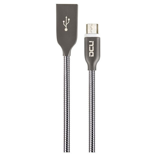 Cable micro USB a USB DCU 30401295 1 metro metal