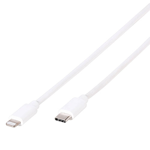 Cable Vivanco Lightning a USB-C 1 metro ref. 62961