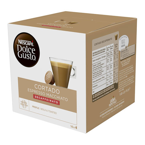 Café Dolce Gusto cortado descafeinado Ref. 12213078