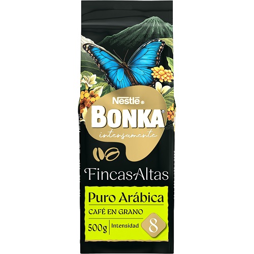 Café en grano Arábica intensidad 8 500gr