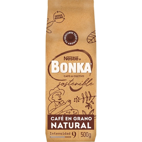 Café en grano Nescafé Bonka natural 500GR