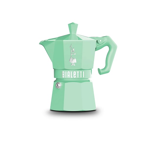 Cafetera Bialetti Moka Exclusive 3 tazas Green