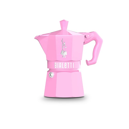 Cafetera Bialetti Moka Exclusive 3 tazas Pink