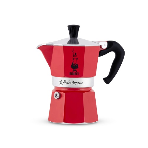Cafetera Bialetti Moka Express 6 tazas Red