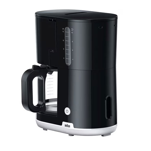 Cafetera Braun KF1100BK 10 tazas 1000W