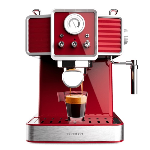 Cafetera Cecotec Power Espresso 20 Tradizionale Light Red 20 Bar 1,5 litros ref. 01727