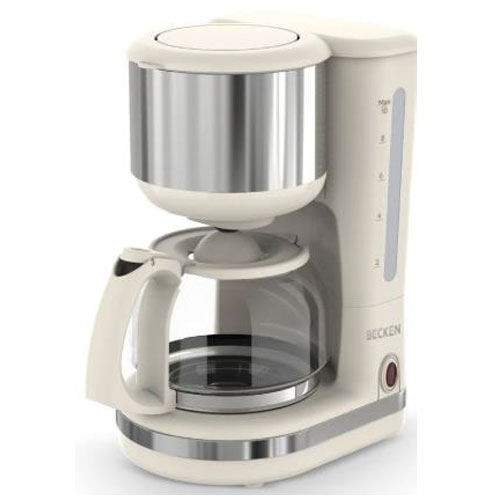 Cafetera de goteo Becken BDC8770CR 1,25 litros Crema