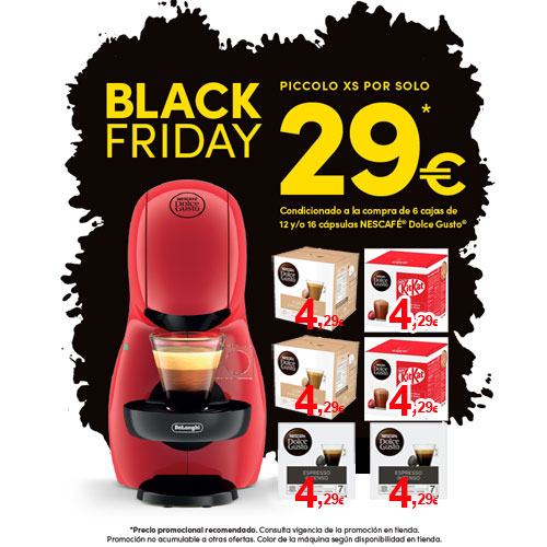 Cafetera Delonghi EDG210.R 15 bar 1400W 0,8 litros roja con 6 cajas de cápsulas