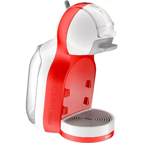 Cafetera dolce gusto Delonghi Mini Me EDG305WR roja con 3 cajas de cápsulas