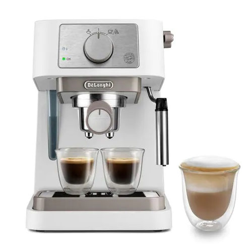 Cafetera espresso Delonghi EC260.WH 15 Bar 1 litro Blanca